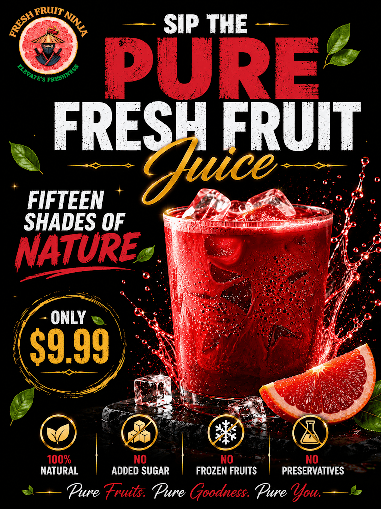Fresh fruit ninja — photo 5
